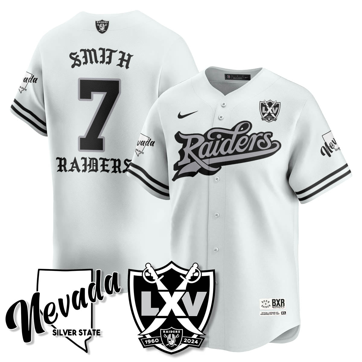 LVR Born x Raised Baseball Jersey - All Stitched - image 22