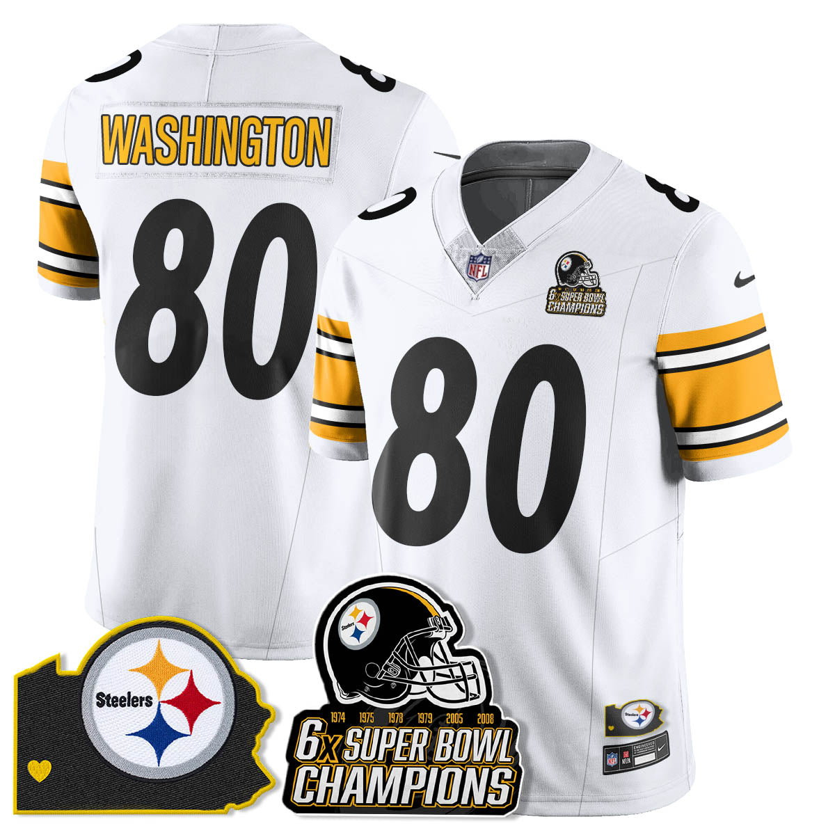 PIT 6-Time Champions Patch Vapor Limited Jersey - image 46