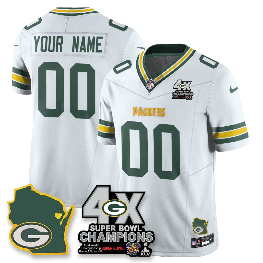 GB 4-Time Champions Patch Vapor Limited Jersey - image 47