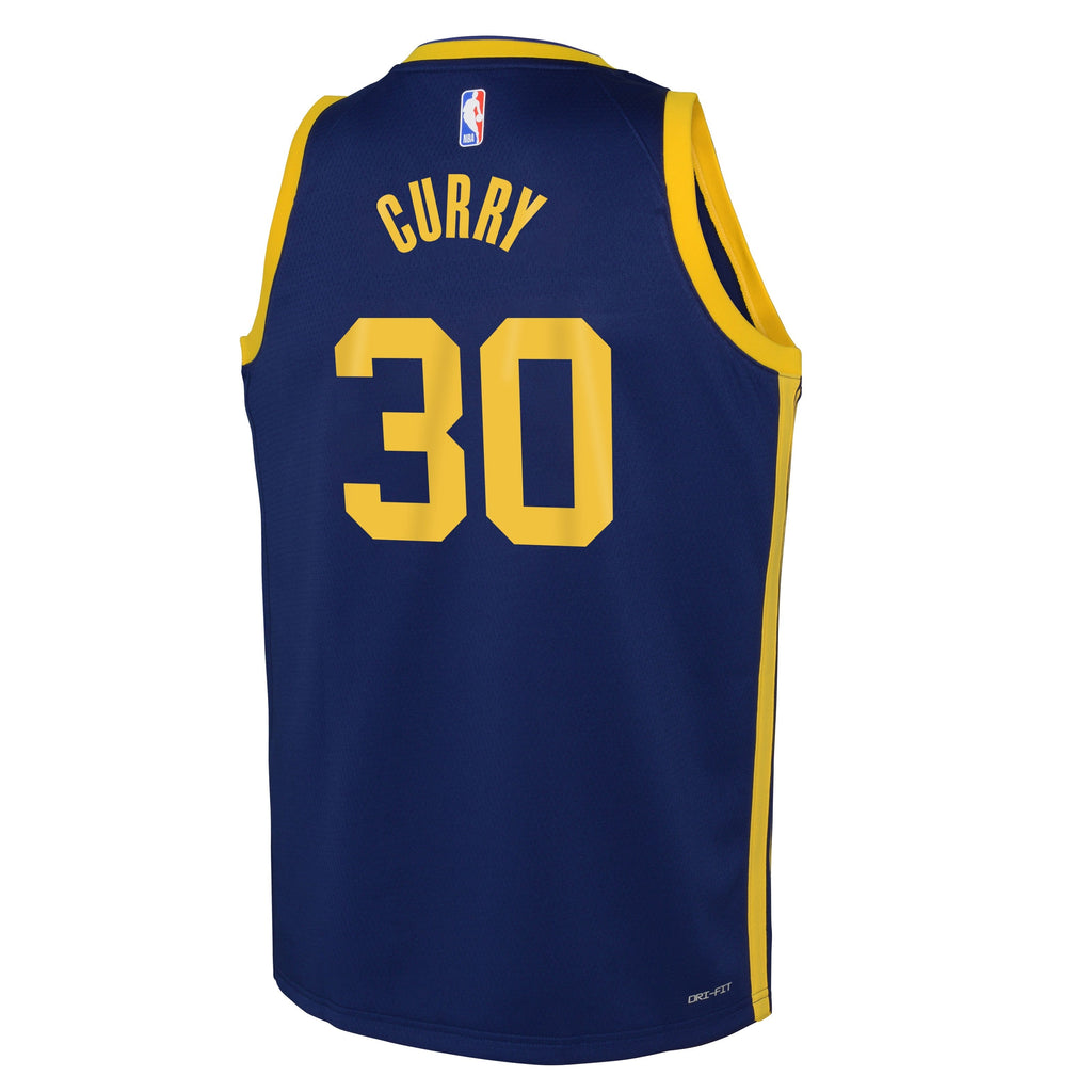 Golden State Warriors Stephen Curry Nike Statement Edition Navy Swingman Icon Jersey - image 3