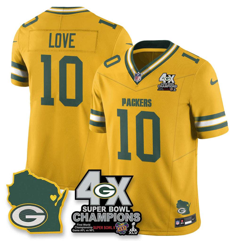 GB 4-Time Champions Patch Vapor Limited Jersey - image 36