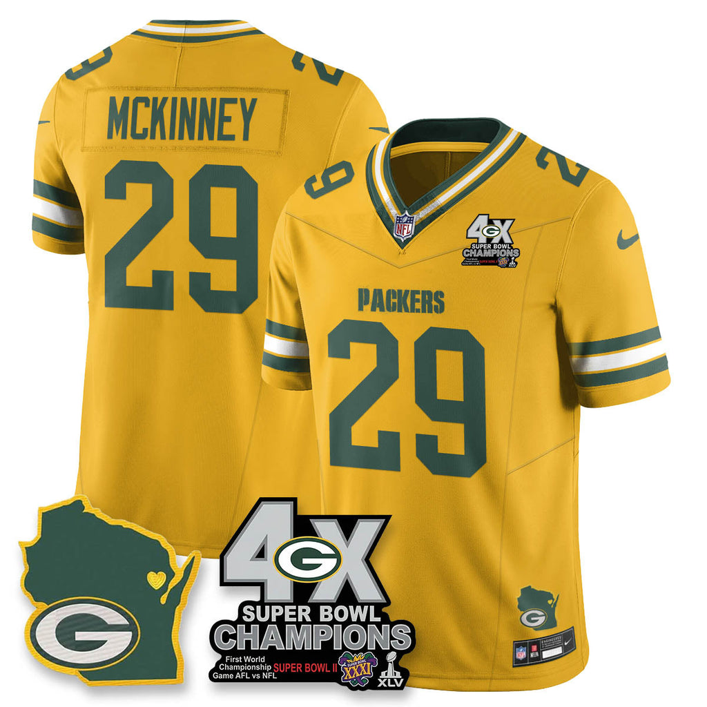 GB 4-Time Champions Patch Vapor Limited Jersey - image 39