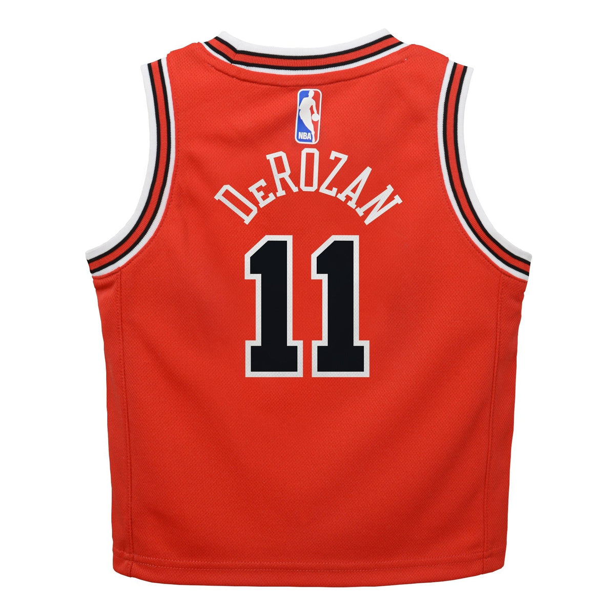 Preschool Chicago Bulls Demar Derozan Red Nike Swingman Icon Jersey - image 3