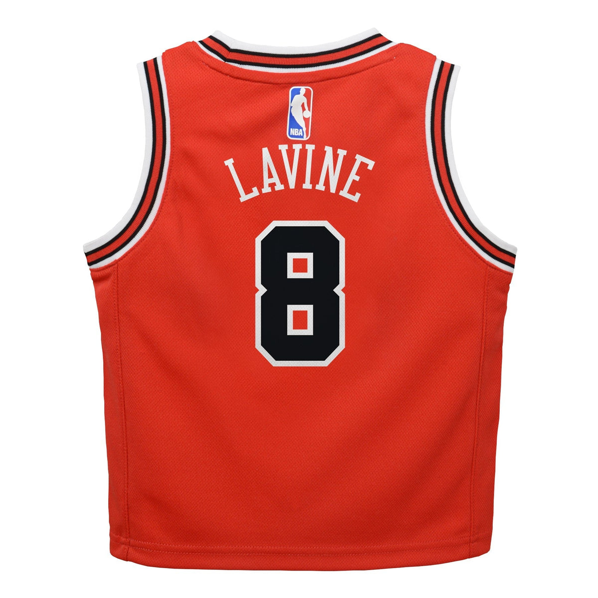 Preschool Chicago Bulls Zach Lavine Red Nike Swingman Icon Jersey - image 3