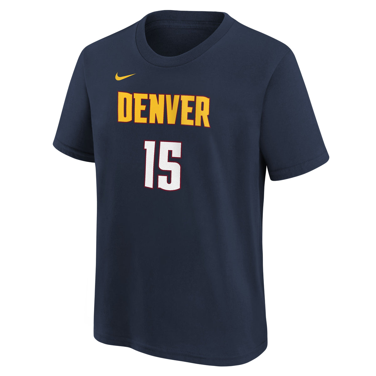 Nike Nikola Jokic Denver Nuggets Navy Icon Name & Number T-Shirt - image 2