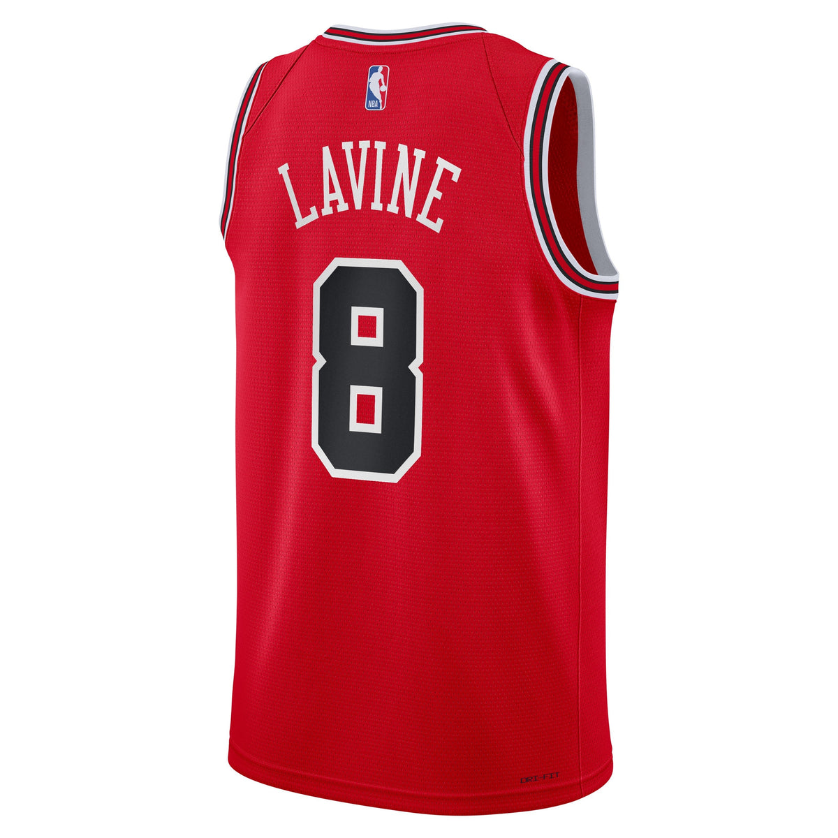 Chicago Bulls Zach Lavine Red Nike Swingman Icon Jersey - image 3