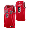 Chicago Bulls Zach Lavine Red Nike Swingman Icon Jersey - image 1
