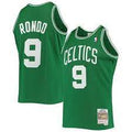 Boston Celtics Rajon Rondo Green 2007-08 Hardwood Classics Swingman Jersey - image 1