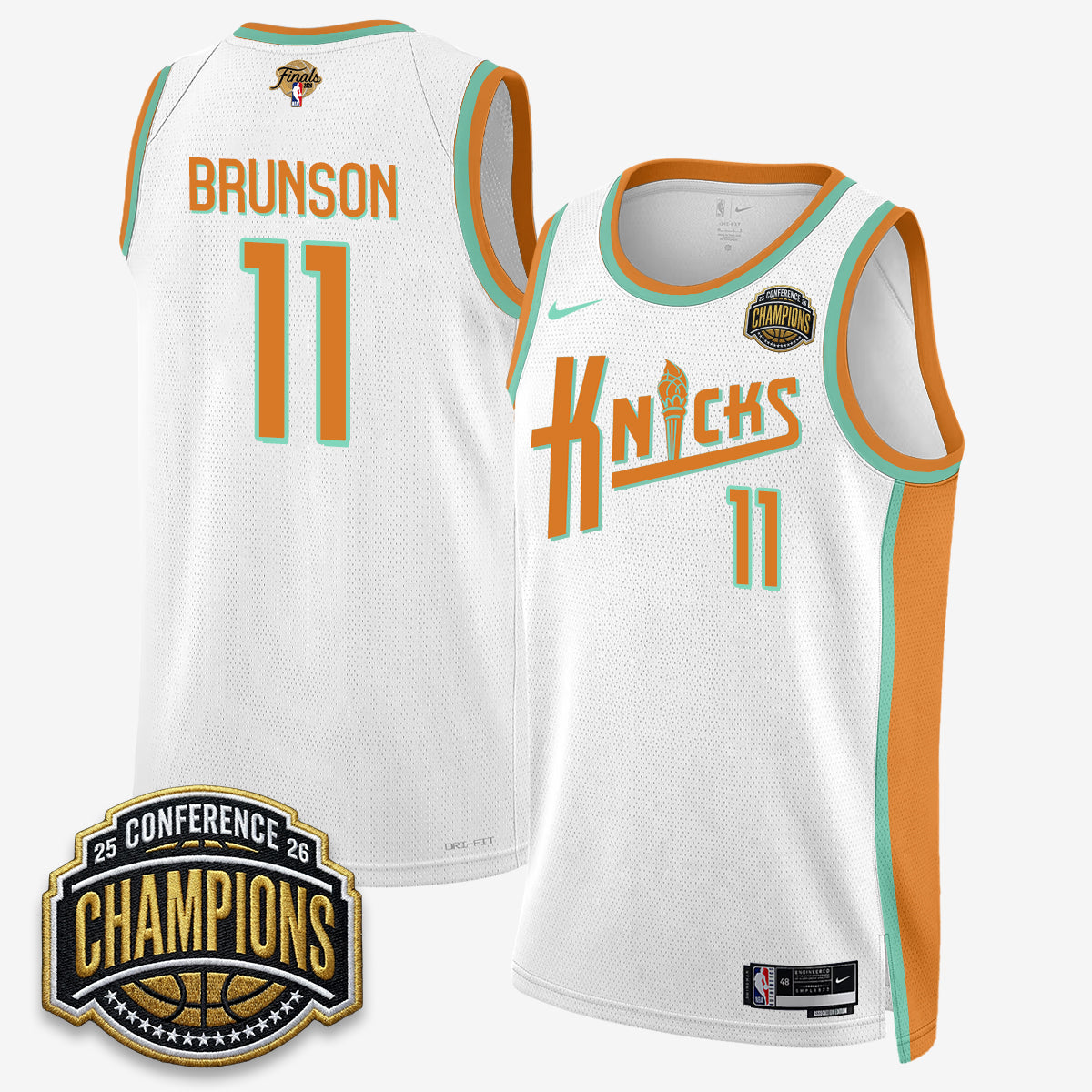 NYK 2026 Eastern Conference Champions Special Edition Jersey V2- Stitched - image 1