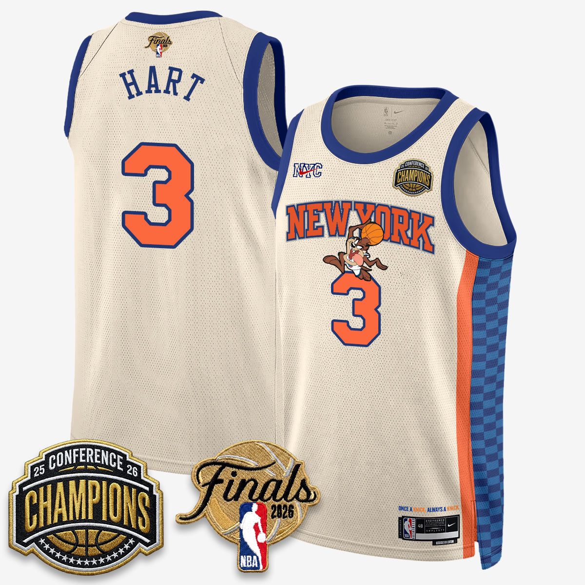 NYK 2026 NBA Eastern Conference Champions x Looney Tunes Vapor Jersey V2- Stitched - image 50