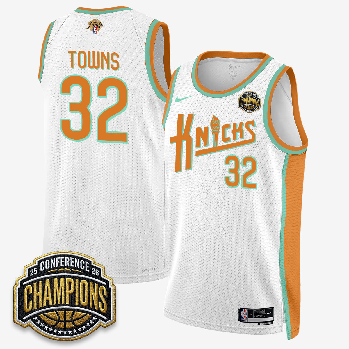 NYK 2026 Eastern Conference Champions Special Edition Jersey V2- Stitched - image 2
