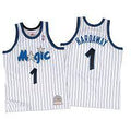 Orlando Magic Anfernee "Penny" Hardaway 1993-94 Mitchell & Ness White Basketball Jersey - image 1