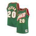 Seattle Supersonics Gary Payton Green 1995-96 Hardwood Classics Swingman Jersey - image 1
