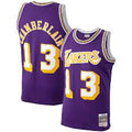 Los Angeles Lakers Wilt Chamberlain 1971-72 Mitchell & Ness Purple Basketball Jersey - image 1