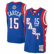 Vince Carter 2004 All-Star Mitchell & Ness Basketball Blue Jersey - image 1