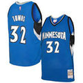 Minnesota Timberwolves Karl Anthony-Towns 2015-16 Mitchell & Ness Basketball Blue Jersey - image 1