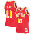 Houston Rockets Yao Ming 2004-05 Mitchell & Ness Red Basketball Jersey - image 1