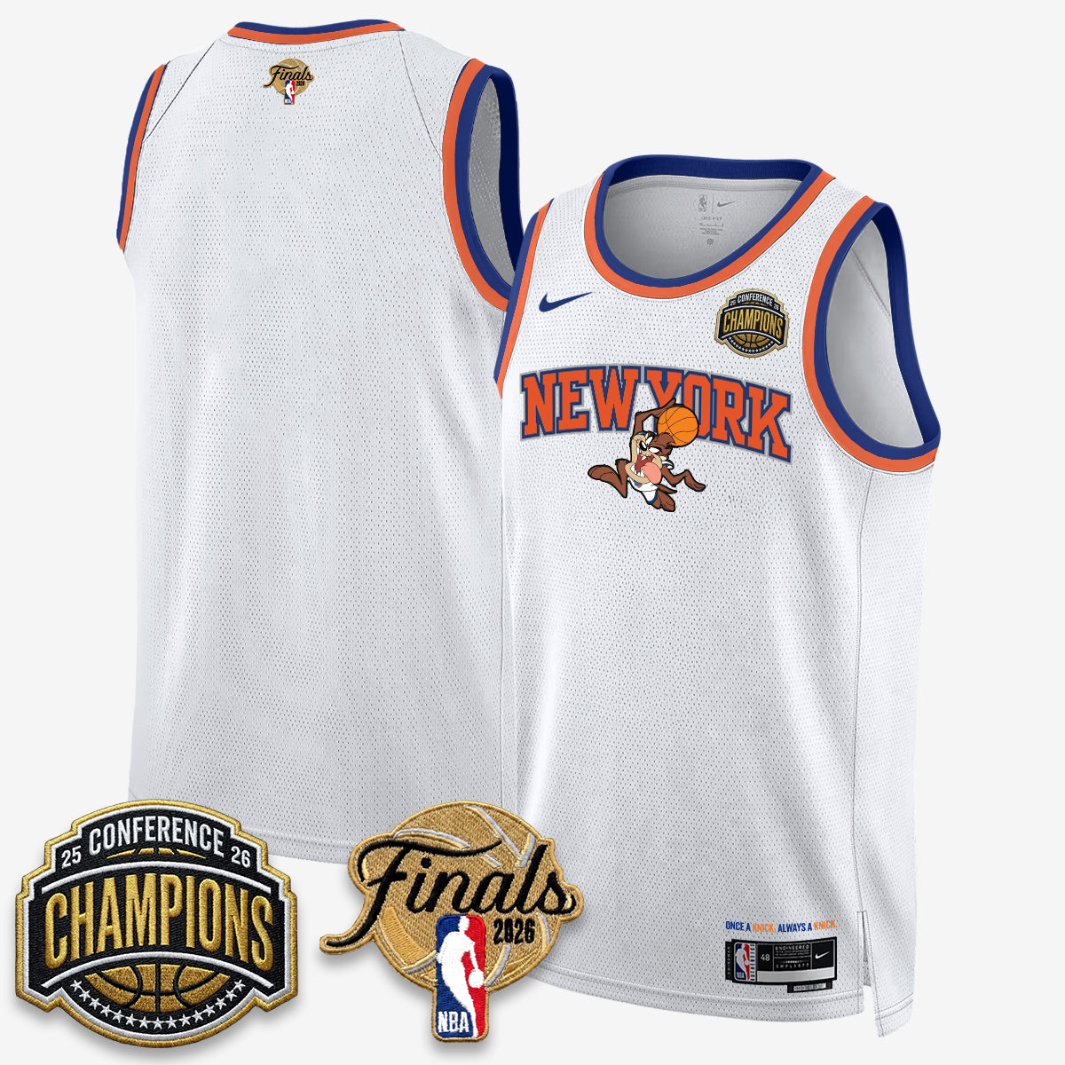 NYK 2026 NBA Eastern Conference Champions x Looney Tunes Vapor Jersey V2- Stitched - image 36