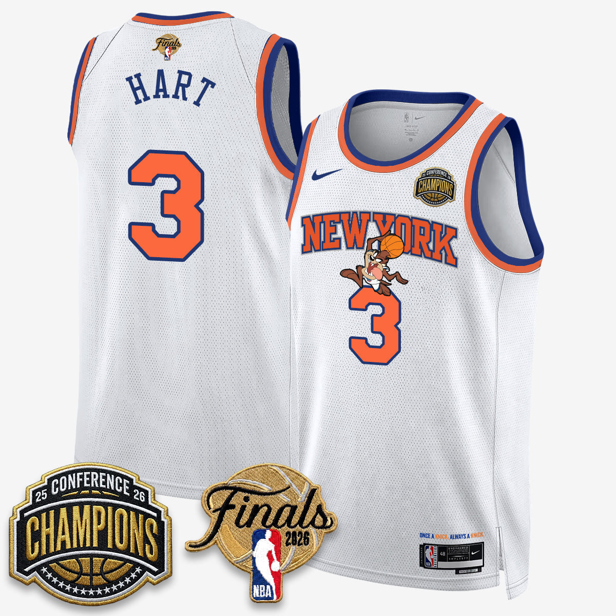 NYK 2026 NBA Eastern Conference Champions x Looney Tunes Vapor Jersey V2- Stitched - image 32