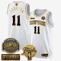 NYK 2026 NBA Eastern Conference Champions White Gold Edition Jersey - Stitched - image 1