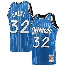 Orlando Magic Shaquille O'Neal Blue 1994-95 Hardwood Classics Swingman Jersey - image 1