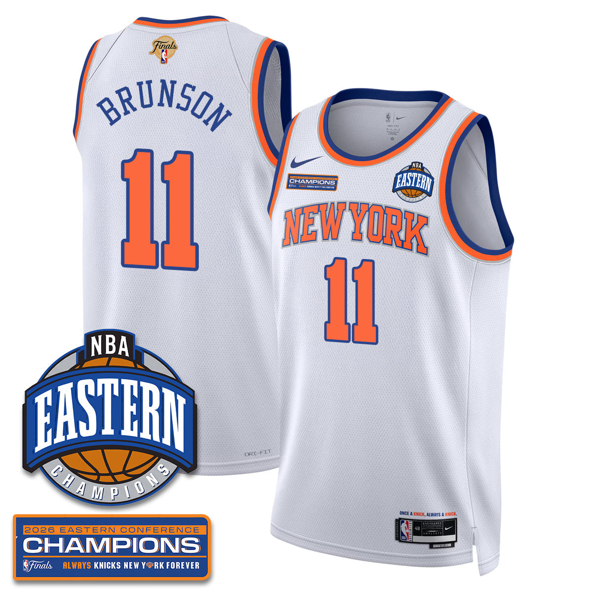 NYK 2026 NBA Eastern Conference Champions City Jersey - Stitched - image 19