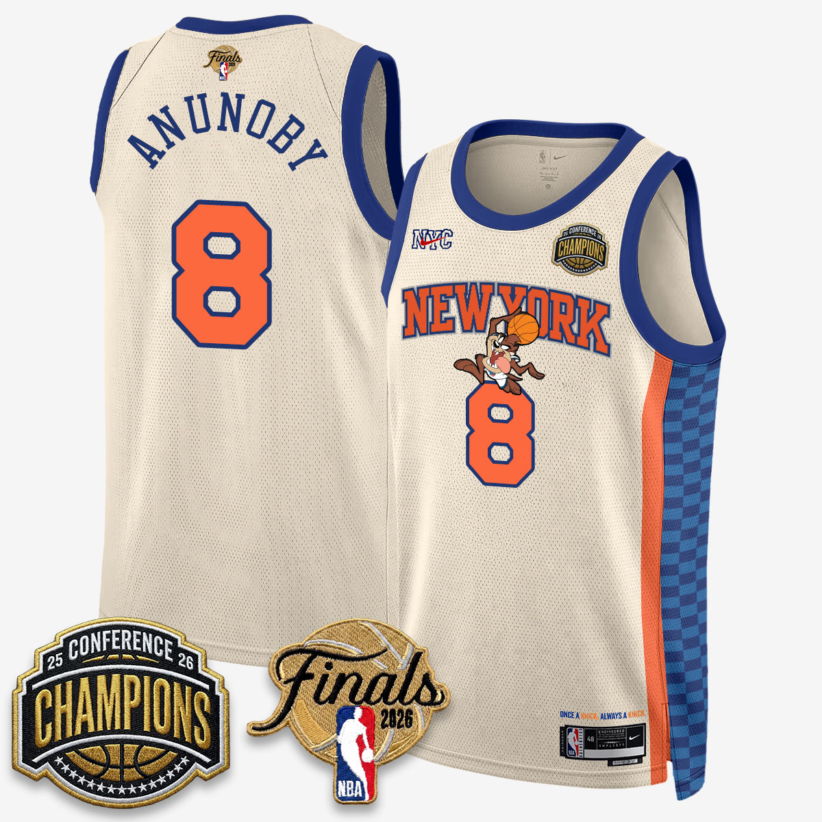 NYK 2026 NBA Eastern Conference Champions x Taz Vapor Jersey - Stitched - image 21
