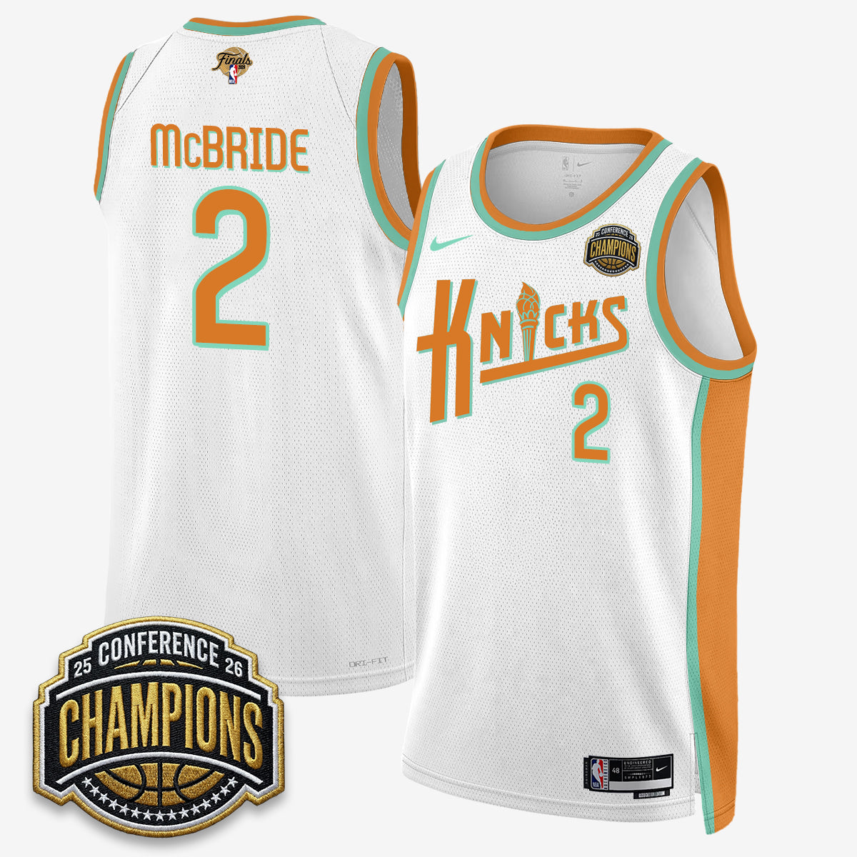NYK 2026 Eastern Conference Champions Special Edition Jersey V2- Stitched - image 7