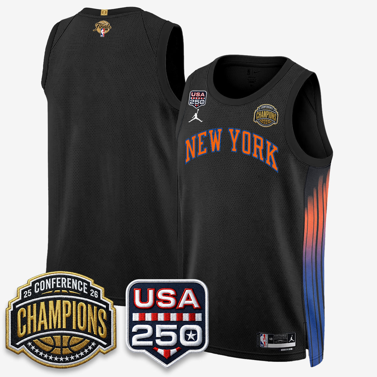 NYK 2026 NBA Eastern Conference Champions City Cream Edition Jersey V2- Stitched - image 36