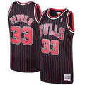 Chicago Bulls Scottie Pippen Black 1995-96 Hardwood Classics Swingman Jersey - image 1