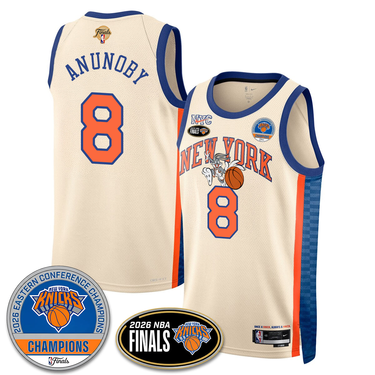 NYK 2026 NBA Eastern Conference Champions x Bunny Vapor Jersey - Stitched - image 21