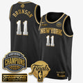 NYK 2026 NBA Eastern Conference Champions Black Gold Edition Jersey - Stitched (Tiktok) - image 1