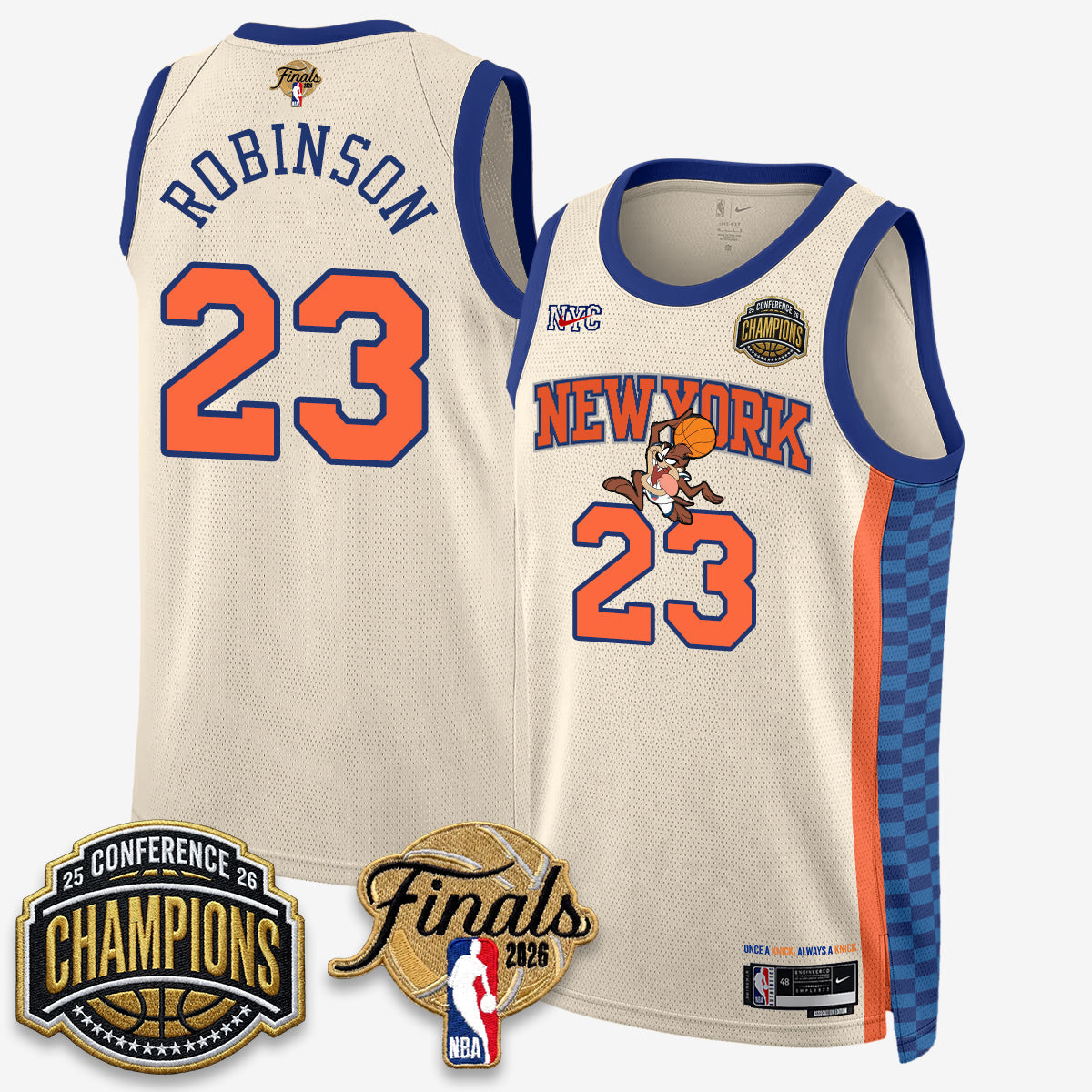 NYK 2026 NBA Eastern Conference Champions x Looney Tunes Vapor Jersey V2- Stitched - image 51