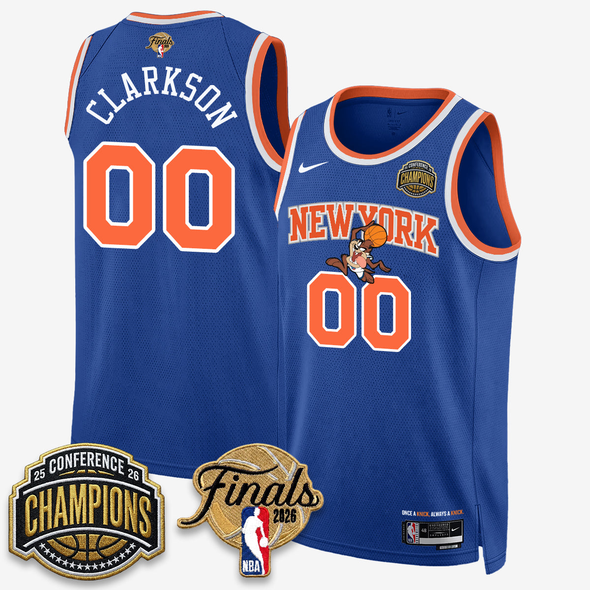 NYK 2026 NBA Eastern Conference Champions x Taz Vapor Jersey - Stitched - image 17