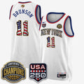 NYK 2026 NBA Eastern Conference Champions x Fourth of July Vapor Jersey - Stitched - image 1