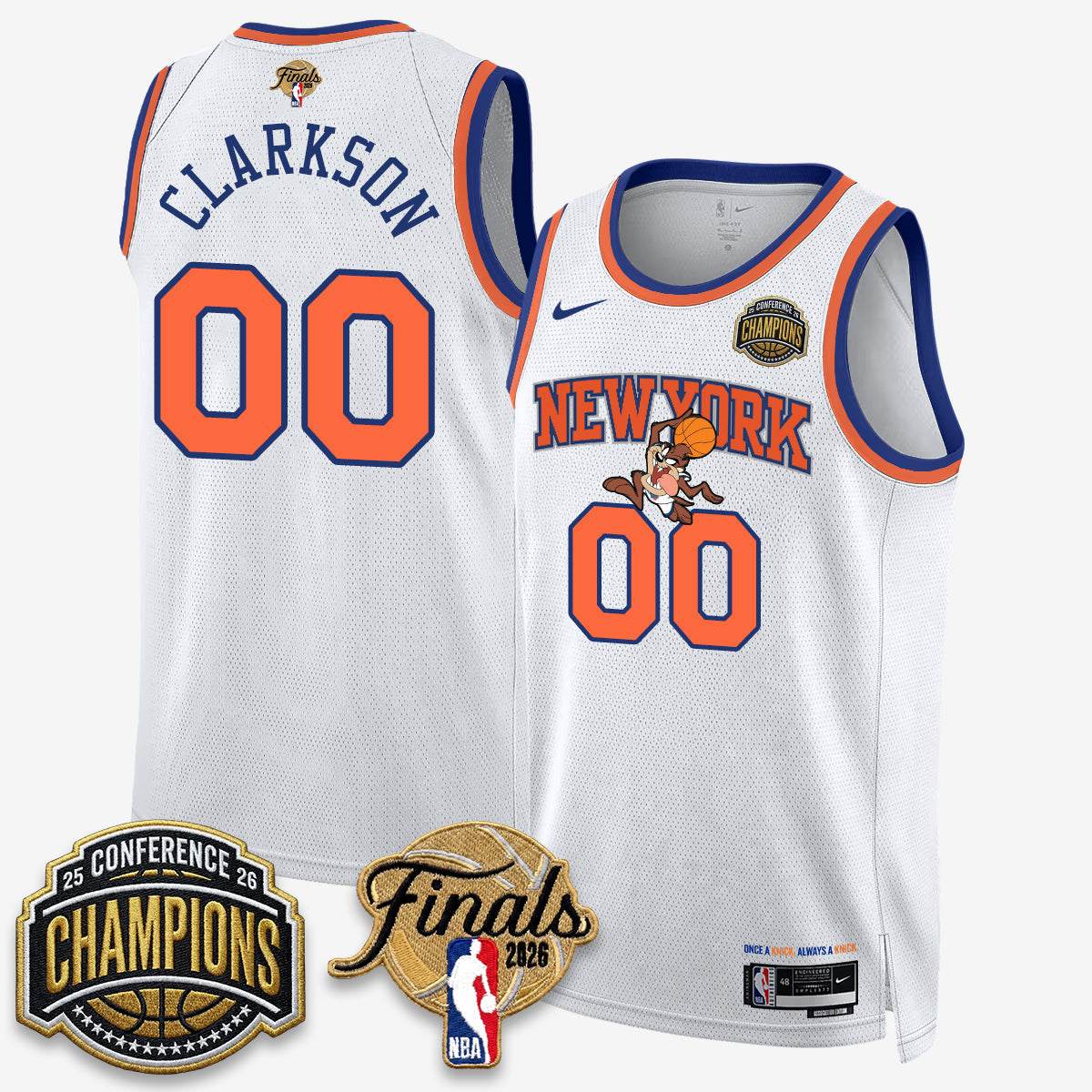 NYK 2026 NBA Eastern Conference Champions x Bunny Vapor Jersey V2- Stitched - image 8