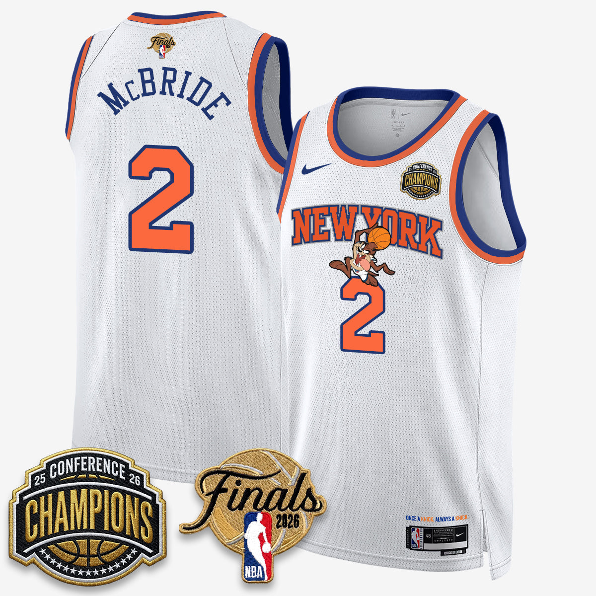 NYK 2026 NBA Eastern Conference Champions x Looney Tunes Vapor Jersey V2- Stitched - image 34
