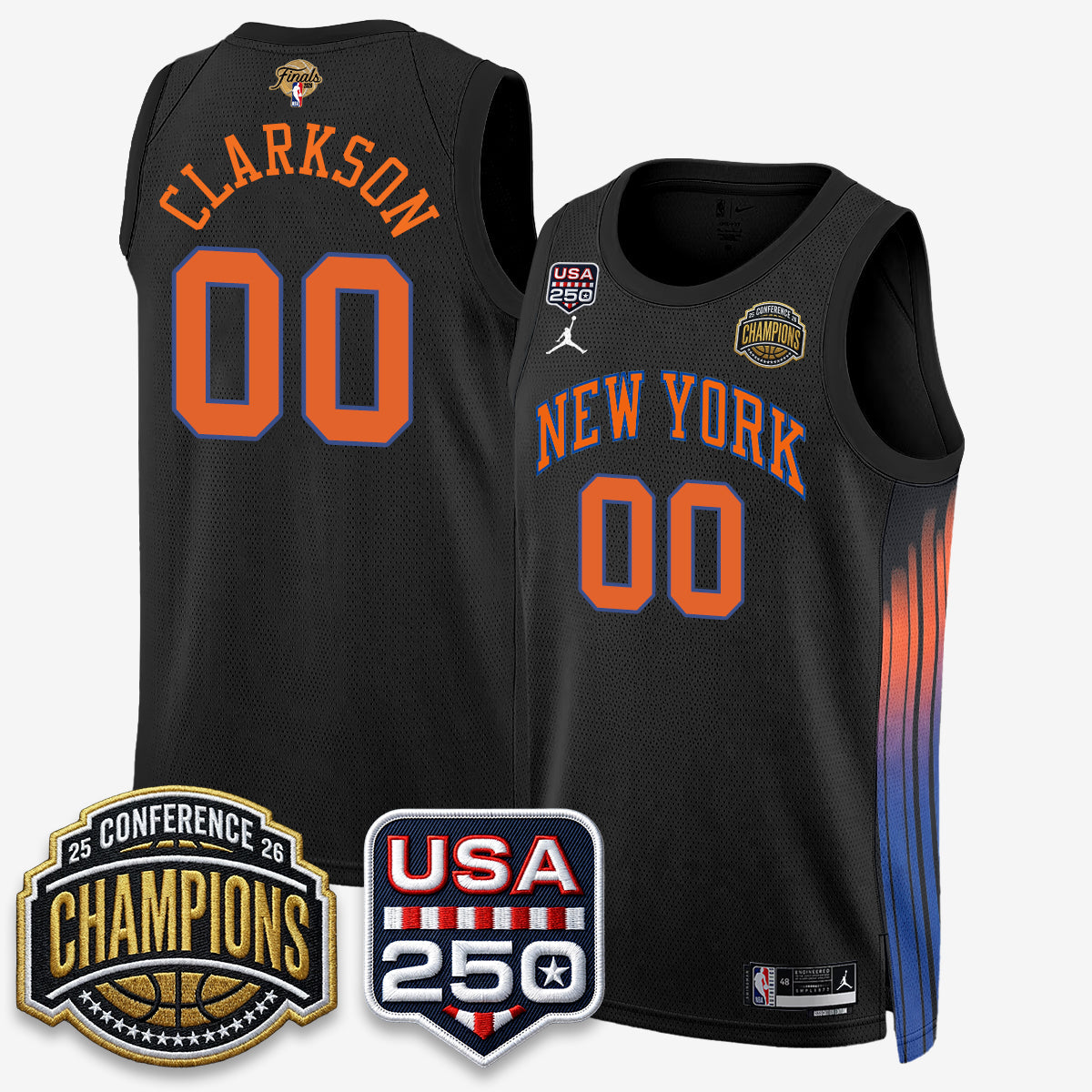 NYK 2026 NBA Eastern Conference Champions City Edition Jersey - Stitched - image 17