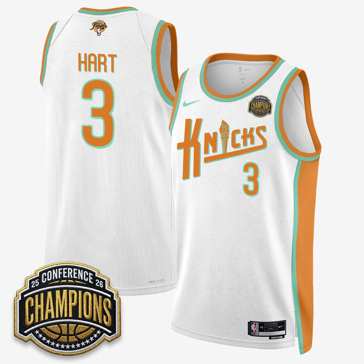 NYK 2026 Eastern Conference Champions Special Edition Jersey V2- Stitched - image 5