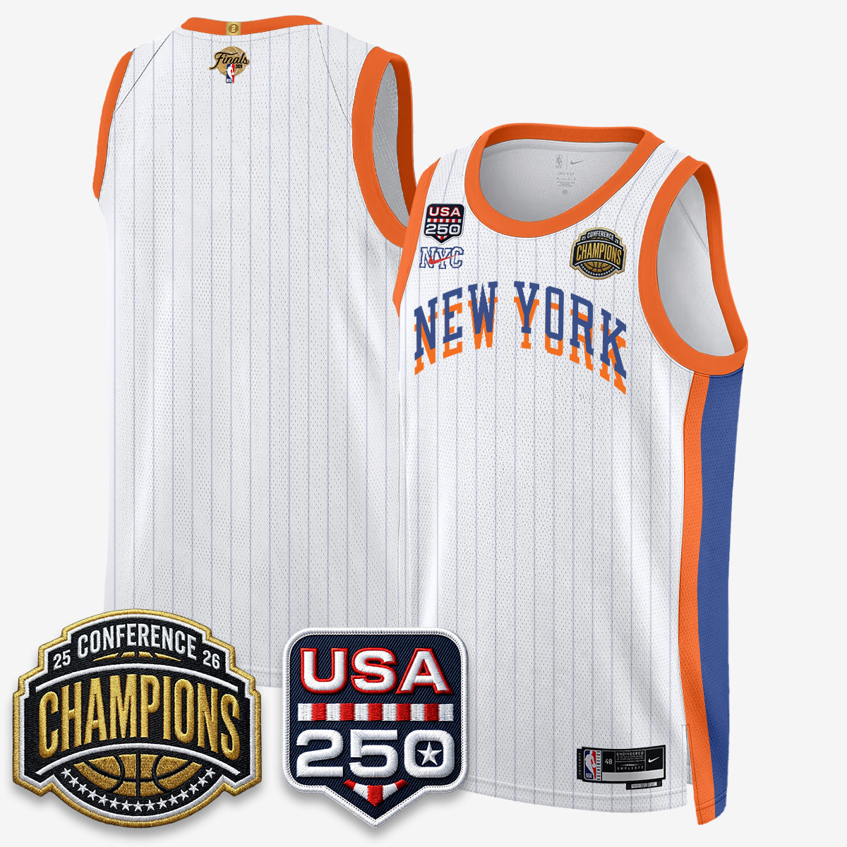 NYK 2026 NBA Eastern Conference Champions City Edition Jersey V2- Stitched - image 18