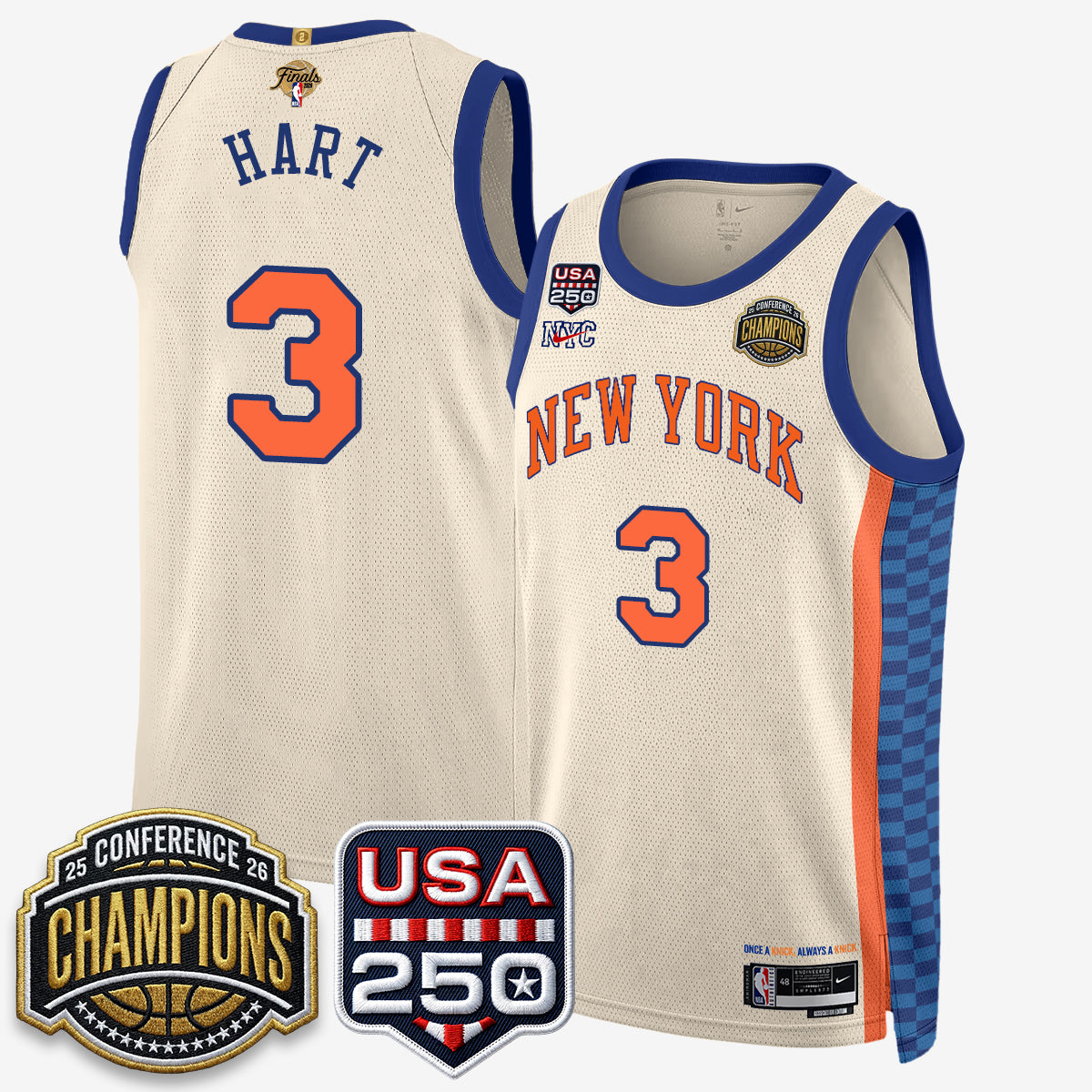 NYK 2026 NBA Eastern Conference Champions City Edition Jersey V2- Stitched - image 41