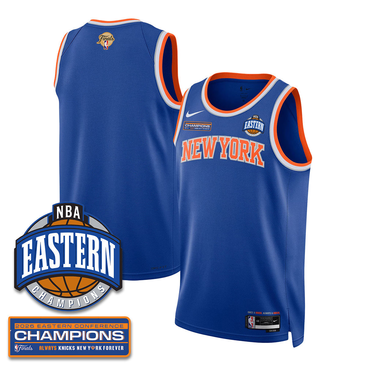 NYK 2026 NBA Eastern Conference Champions City Jersey - Stitched - image 18