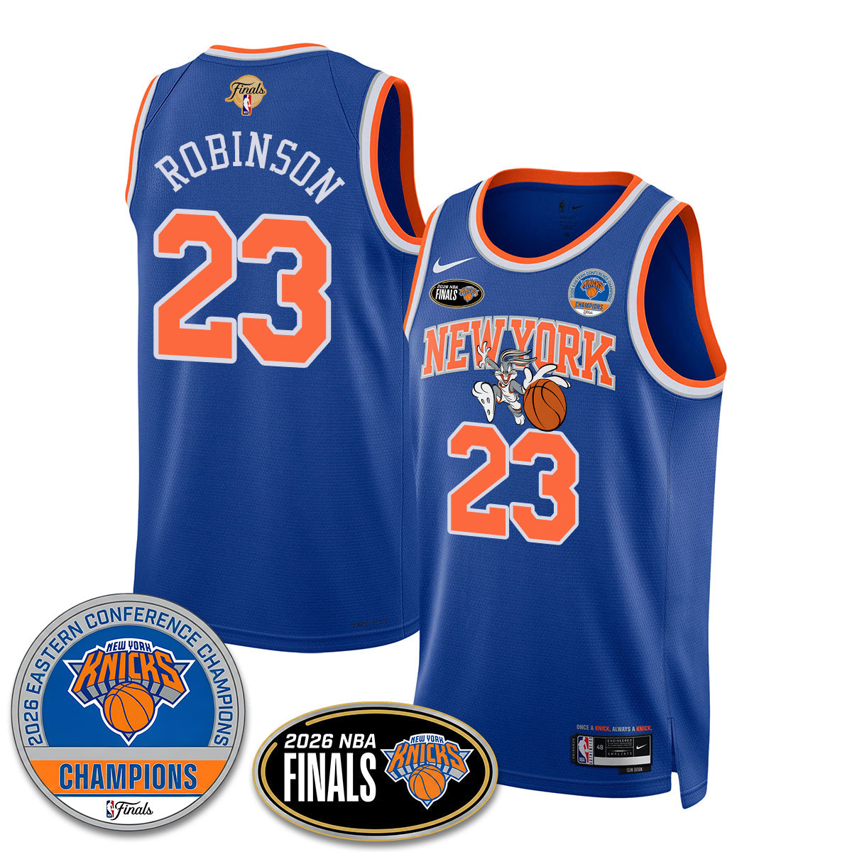 NYK 2026 NBA Eastern Conference Champions x Bunny Vapor Jersey - Stitched - image 15