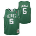 Boston Celtics Kevin Garnett Mitchell & Ness Kelly Green 2007-08 Hardwood Classics Swingman Jersey - image 1