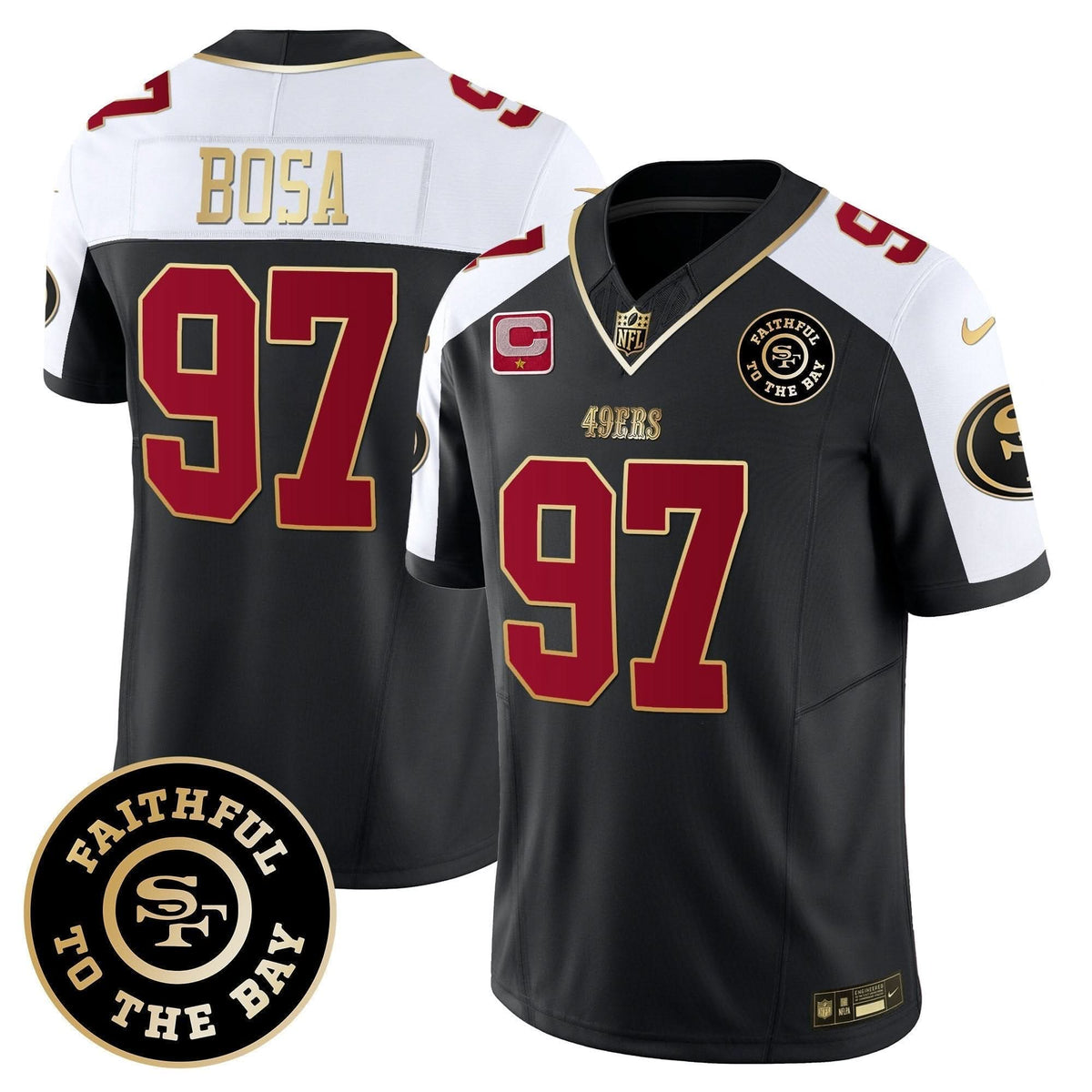 SF Faithful To The Bay Patch Vapor Limited Jersey V6 - image 17