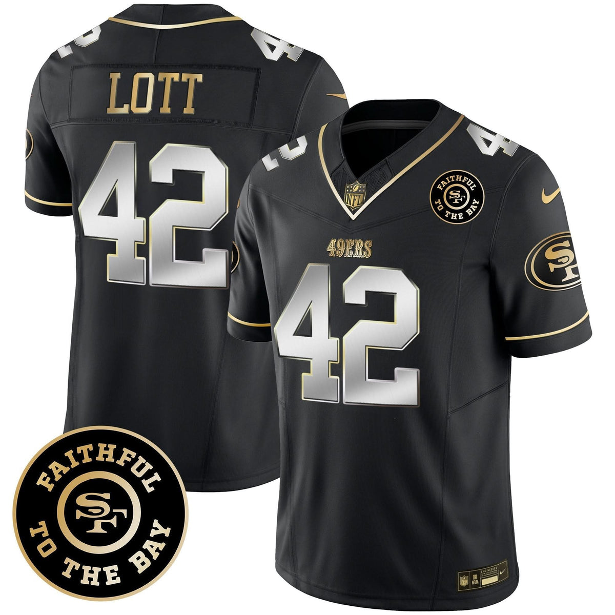 SF Faithful To The Bay Patch Vapor Limited Jersey V7 - image 39