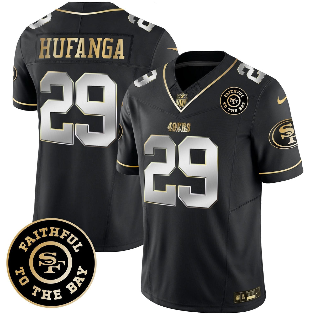 SF Faithful To The Bay Patch Vapor Limited Jersey V7 - image 40