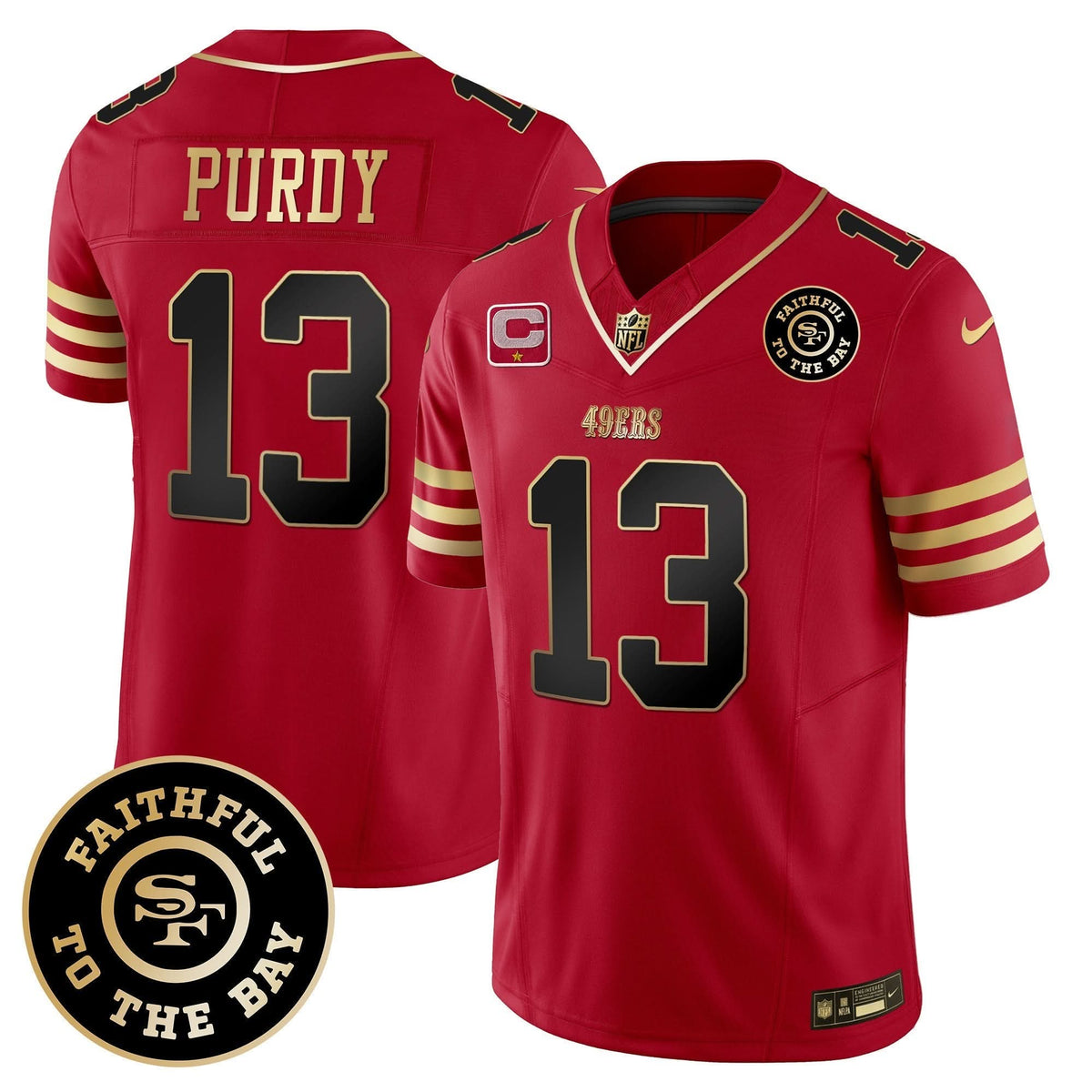 SF Faithful To The Bay Patch Vapor Limited Jersey V7 - image 13