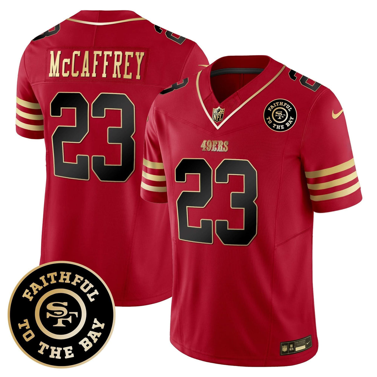SF Faithful To The Bay Patch Vapor Limited Jersey V7 - image 11