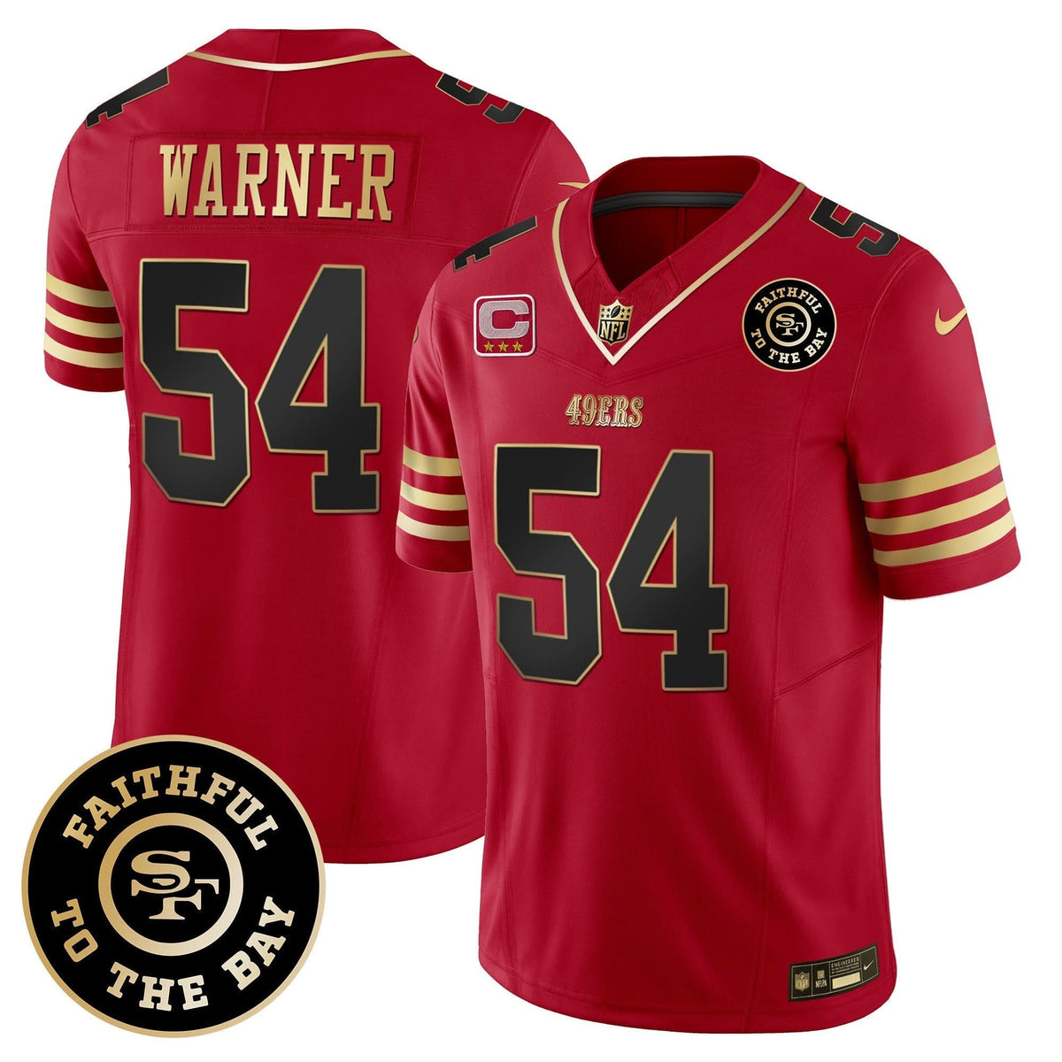 SF Faithful To The Bay Patch Vapor Limited Jersey V7 - image 15